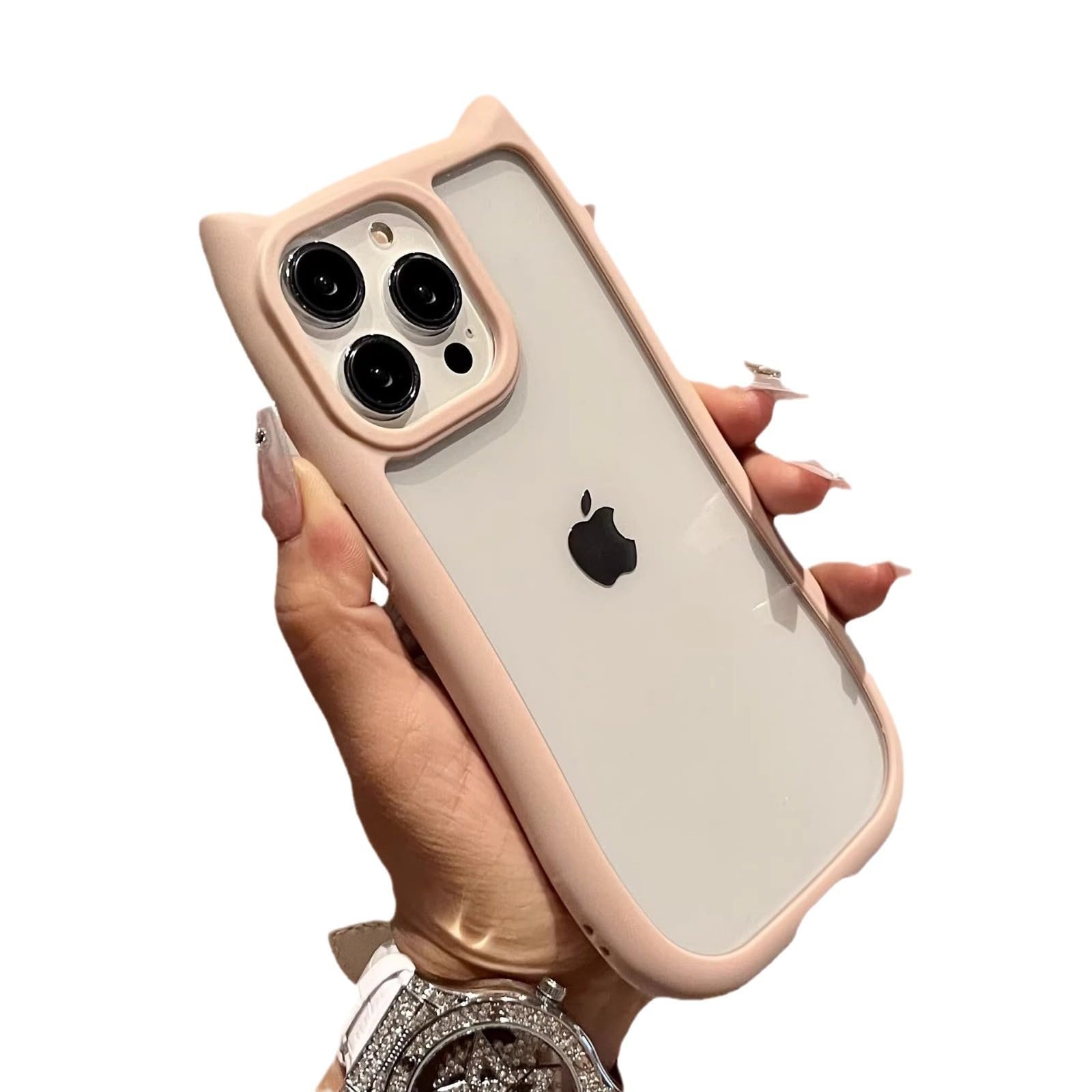 スマホカバー Galaxy A53 ケース クリア 5G SC-53 耐 ーズゴールド 806